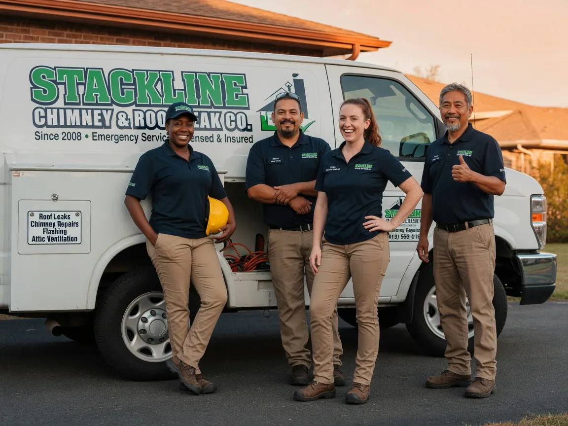 Chimney flashing repair company in Penfield, IL